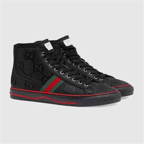 off the grid gucci sneakers|gucci snake high top sneakers.